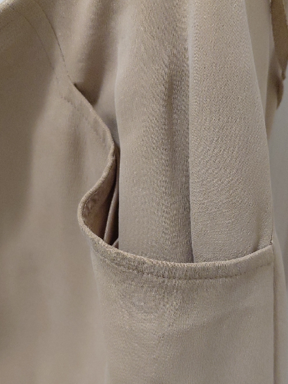 Jones New York Beige Straight Long Skirt - Picture 4 of 7